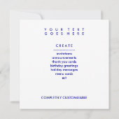 Bowlingkugel: Farbe individuell anpassbar Einladung (Rückseite)