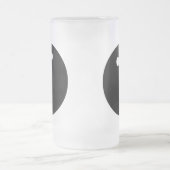 Bowlingkugel Mattglas Bierglas (Mittel)
