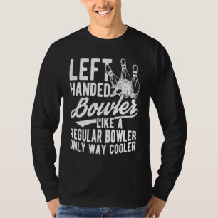 Bowlingkugel Pin Bowlingspieler Strike Bowlingteam T-Shirt