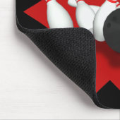 Bowlingkugel & Pins: 3D-Modell: Mauspad (Ecke)