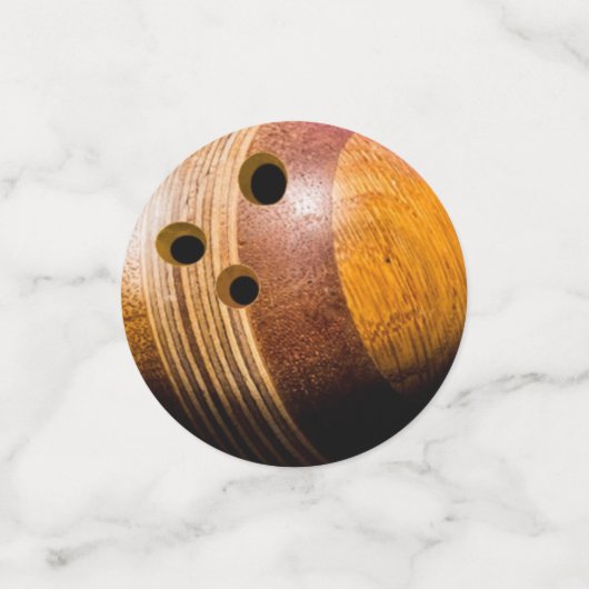 Bowlingkugeln Konfetti (Klein Vorderseite)