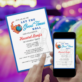 Bowlingparty - Lass uns feiern Einladung