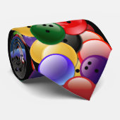 Bowlings-Ball-Collagen-Krawatte Krawatte (Gerollt)