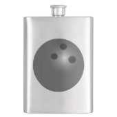 Bowlings-Ball Flachmann (Vorderseite)