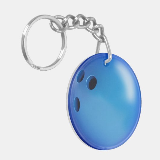 Bowlings-Ball-Tasche Identifikations-UMBAU oder Schlüsselanhänger (Vorderseite links)