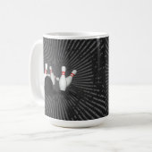 Bowlings-Ball u. Buttone: Modell 3D: Kaffee-Tasse Kaffeetasse (Vorderseite Links)
