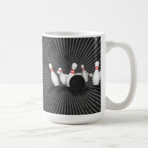 Bowlings-Ball u. Buttone: Modell 3D: Kaffee-Tasse Kaffeetasse