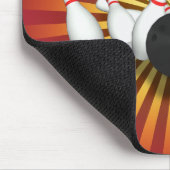 Bowlings-Ball u. Buttone: Modell 3D: Mousepad (Ecke)