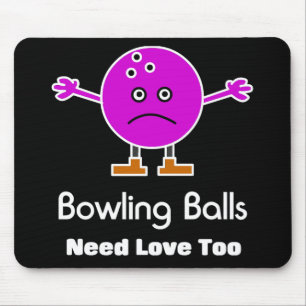 Bowlings-Bälle Mousepad