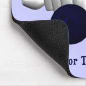 Bowlings-Bier-Rahmen Mousepad (Ecke)