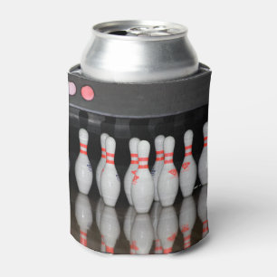 Bowlings-Button kann cooler Dosenkühler