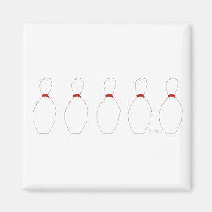 Bowlings-Button-Magnet Magnet