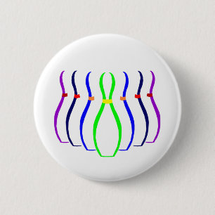 Bowlings-Button-T - Shirts und Geschenke Button