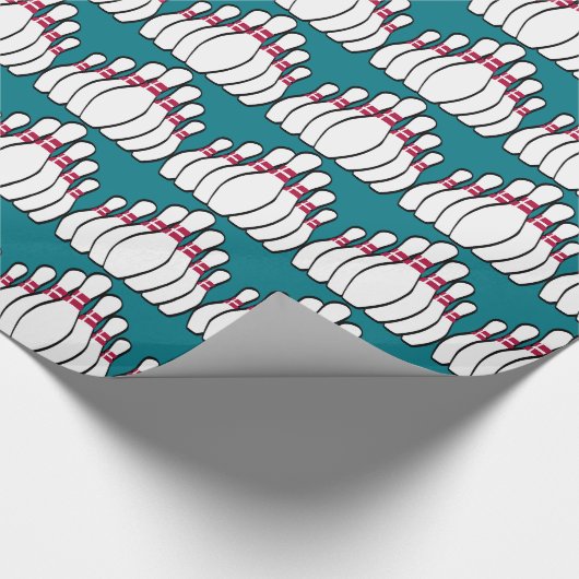 Bowlings-Button-Verpackungspapier Geschenkpapier (Ecke)