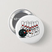 Bowlings-Buttone Button (Vorne & Hinten)