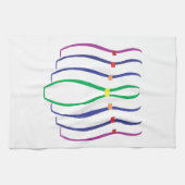 Bowlings-Buttone Handtuch (Horizontal)