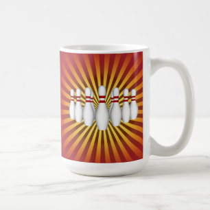 Bowlings-Buttone: Modell 3D: Kaffee-Tasse Kaffeetasse