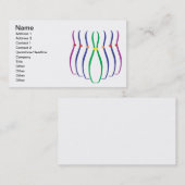 Bowlings-Buttone Visitenkarte (Vorne/Hinten)