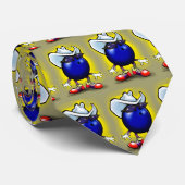 Bowlings-Cowboy Krawatte (Gerollt)