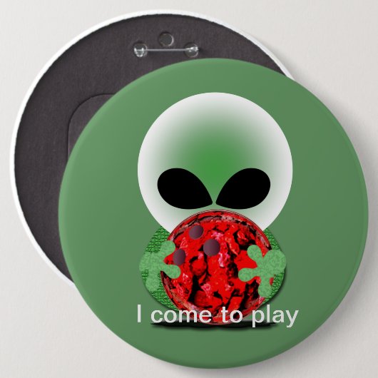 Bowlings-Fan Button (Vorne & Hinten)