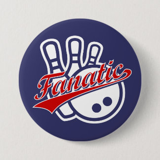 Bowlings-Fanatiker Button