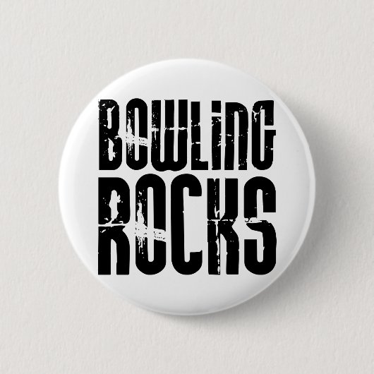 Bowlings-Felsen Button (Vorderseite)