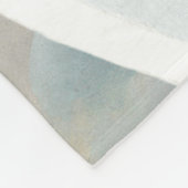 Bowlings-Gassen-Grafik Fleecedecke (Ecke)