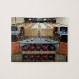 Bowlings-Gassen-Puzzlespiel Puzzle