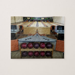 Bowlings-Gassen-Puzzlespiel Puzzle
