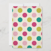 Bowlings-Geburtstags-Party Einladung - Mädchen, (Rückseite)