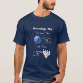 Bowlings-Grundlagen T-Shirt (Vorderseite)