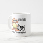 Bowlings-Katze: Haltung Kaffeetasse (Vorderseite Links)