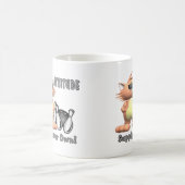 Bowlings-Katze: Haltung Kaffeetasse (Mittel)