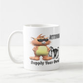 Bowlings-Katze: Haltung Kaffeetasse (Links)