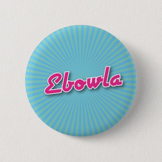 Bowlings-Knopf: Ebowla Button (Vorderseite)