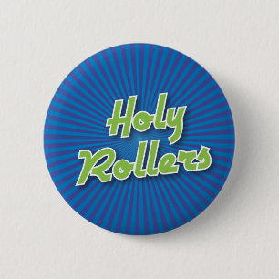 Bowlings-Knopf: Heilige Rollen Button