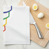 Bowlings-Kontur Küchentuch (Viertel Falte)