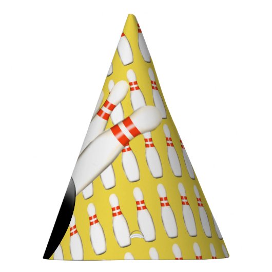 Bowlings-Papierhüte Partyhütchen (Rechts)