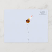 Bowlings-Party danken Ihnen Postkarte (Rückseite)