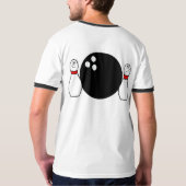 Bowlings-Shirt T-Shirt (Rückseite)