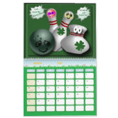 Bowlings-Spaß Kalender (Mär 2027)