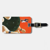 Bowlings-Streik Gepäckanhänger (Vorderseite horizontal)