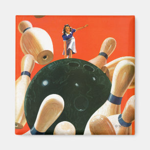 Bowlings-Streik Magnet