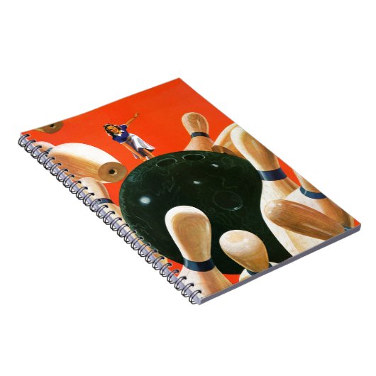 Bowlings-Streik Notizblock (Rechte Seite)