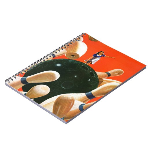 Bowlings-Streik Notizblock (Linke Seite)