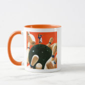 Bowlings-Streik Tasse (Links)