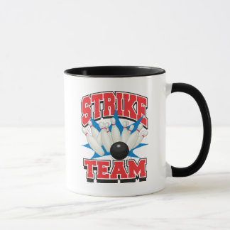 Bowlings-Streik-Team Tasse