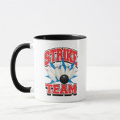 Bowlings-Streik-Team Tasse (Links)