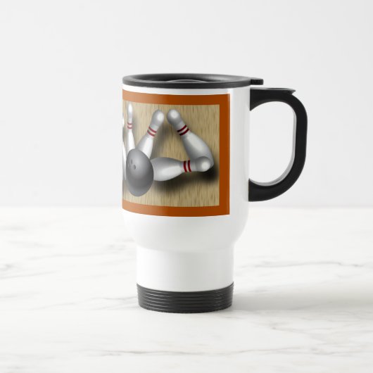 Bowlings-Tasse Reisebecher (Rechts)