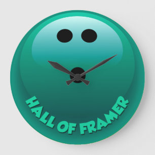 Bowlings-Wand-Uhr Große Wanduhr